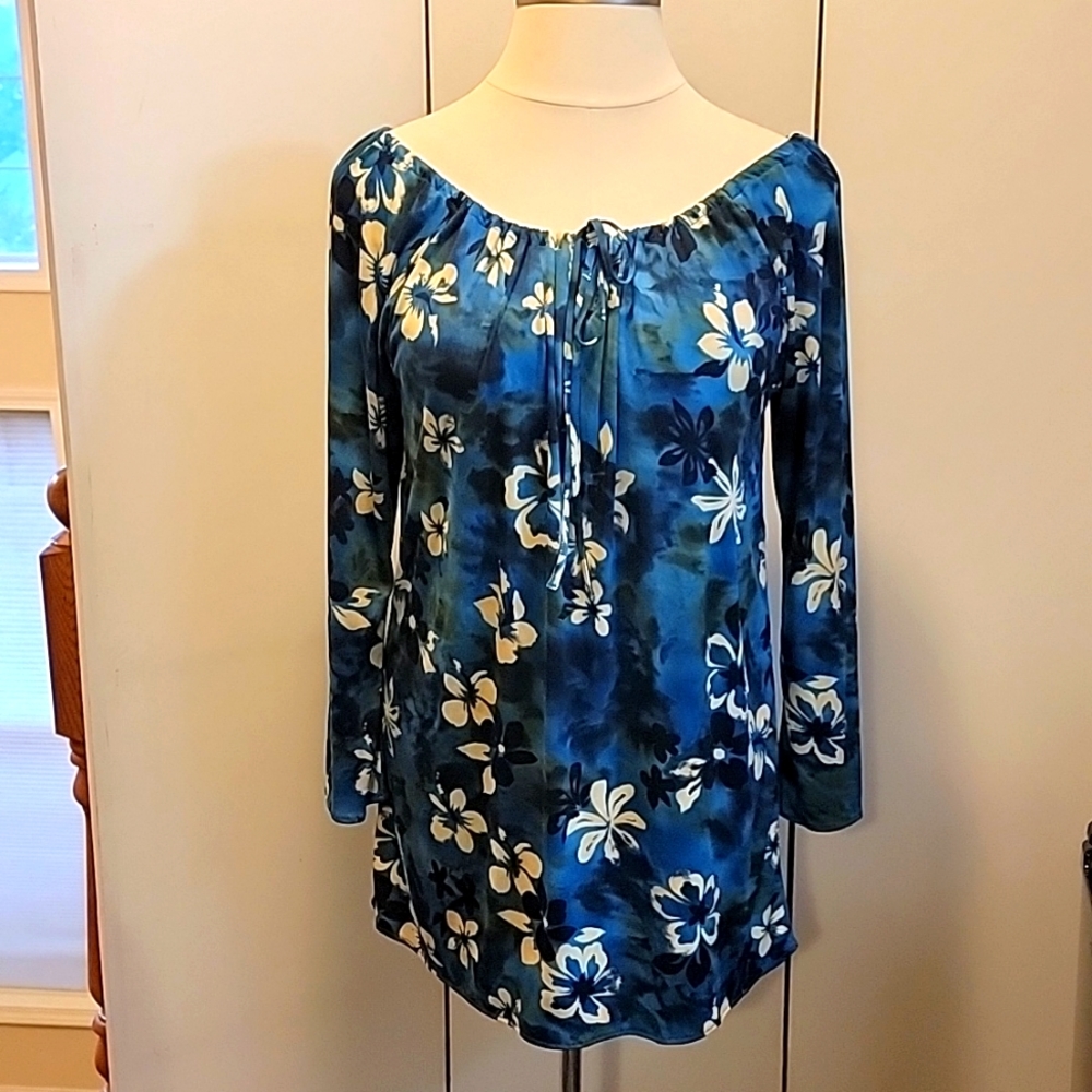 Cute Polynesian Print Dress